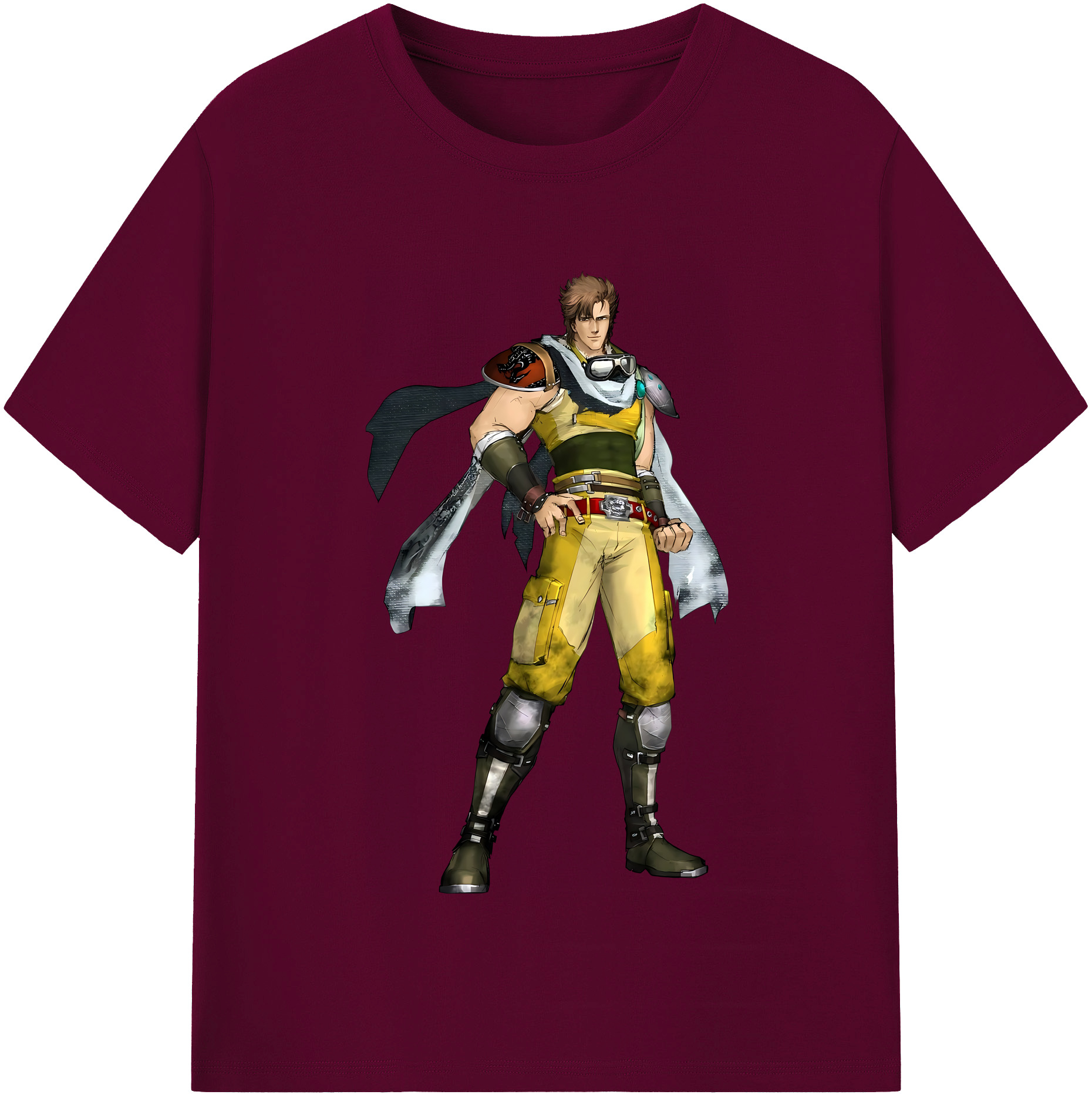 （画像用） 北斗の拳 Fist of the North Star レディースカジュアルプリントTシャツ（綿100％）